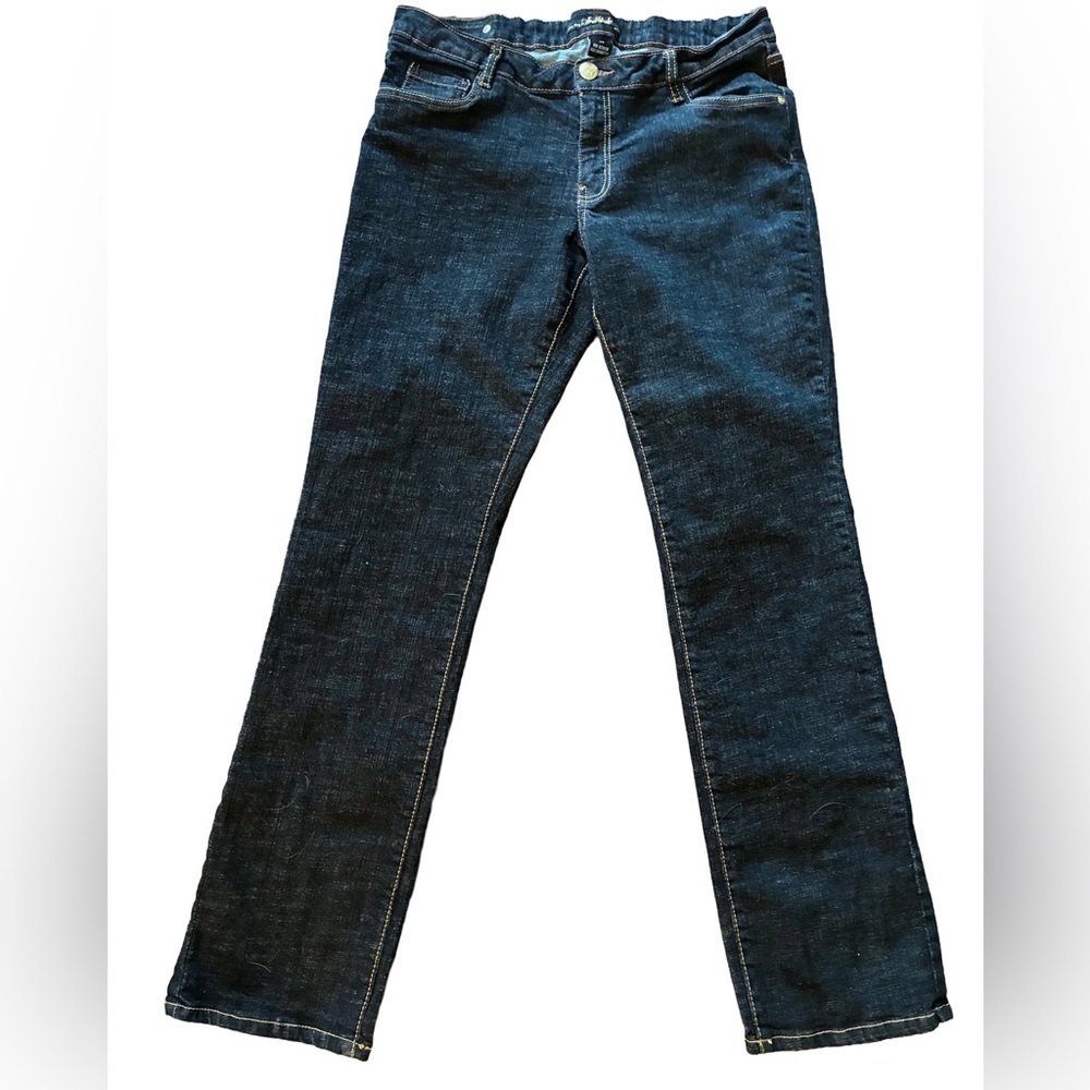 Y2K Southpole Women’s Dark Wash Bootcut Jeans Size 11 Low Rise Streetwear Denim